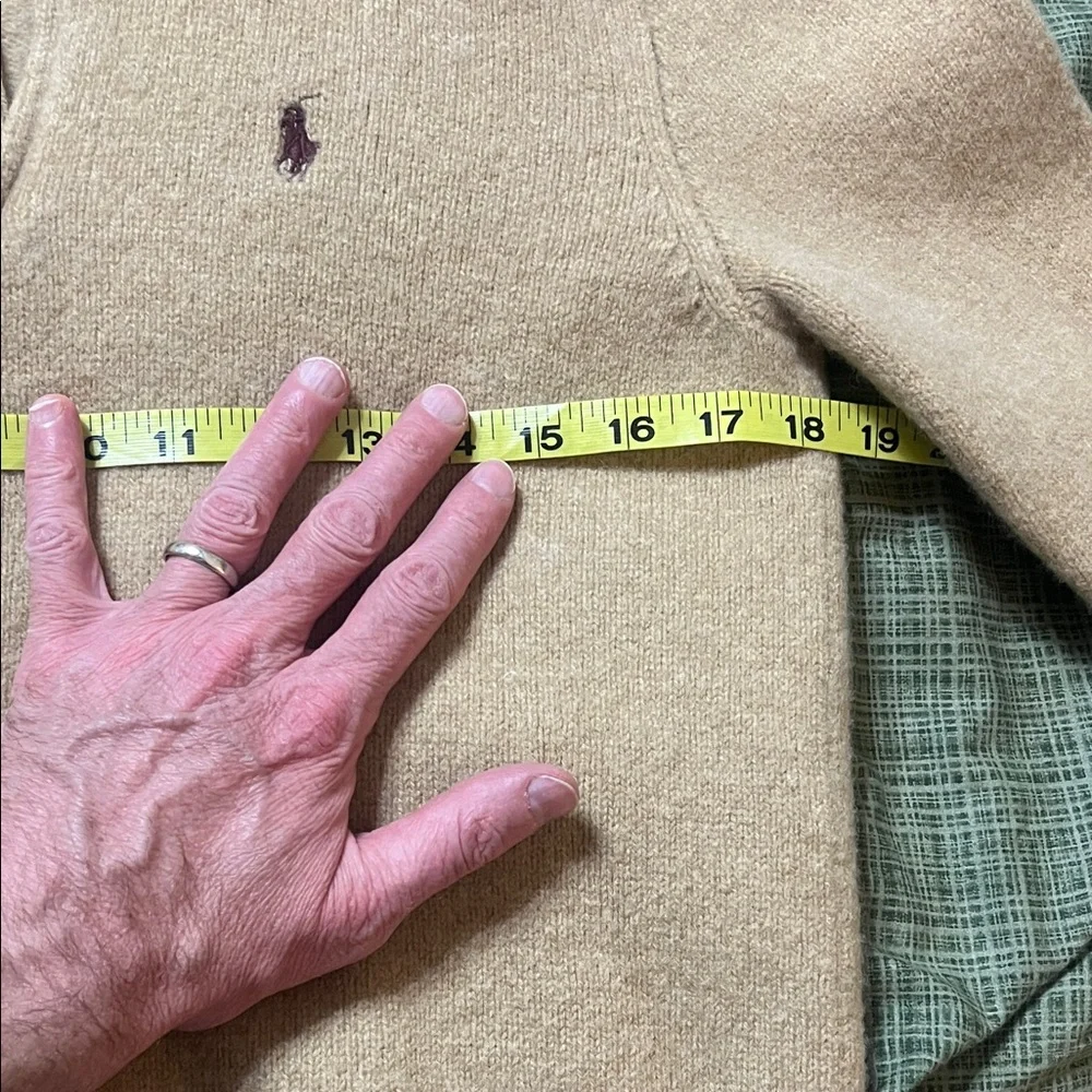 Ralph Lauren Cream Lambswool Sweater